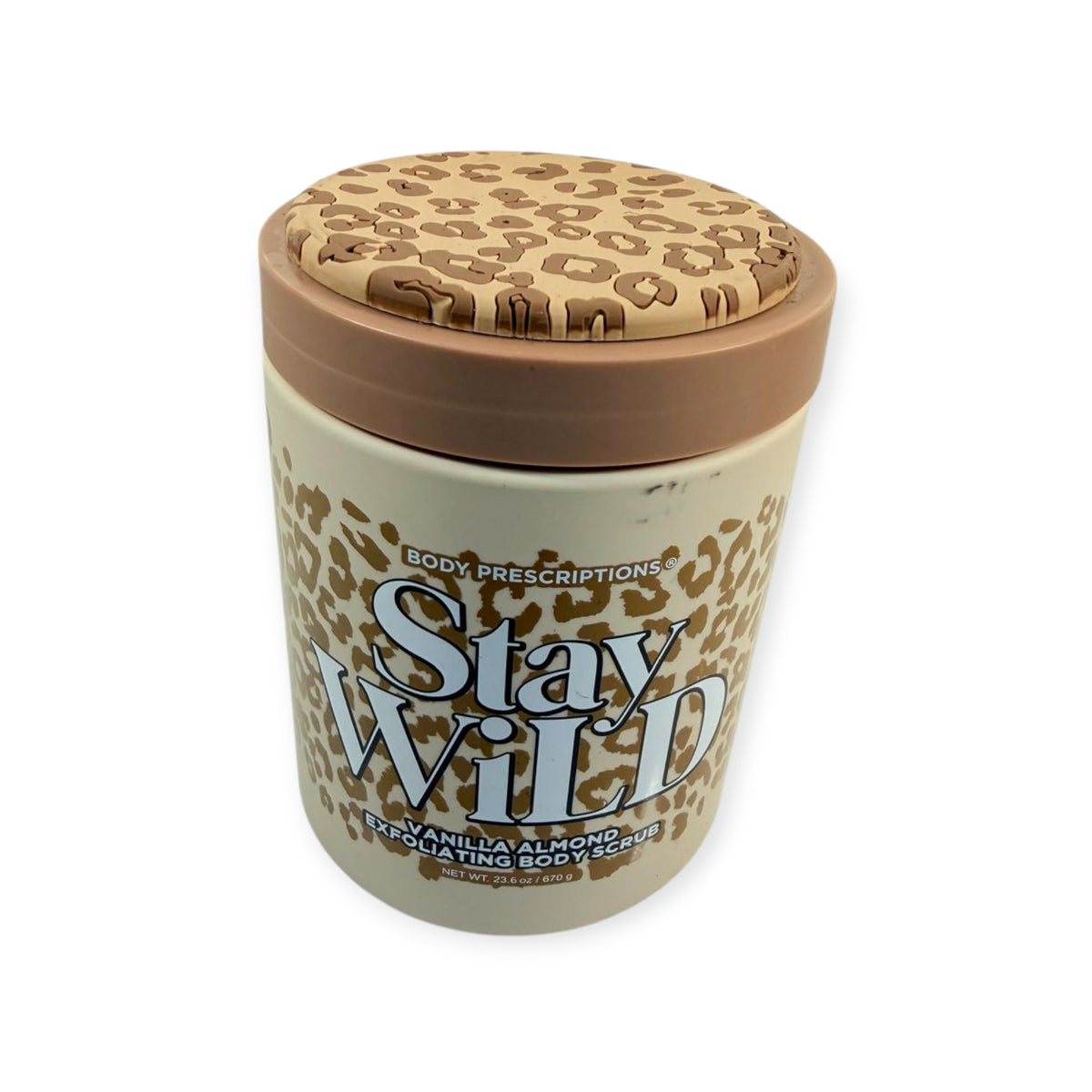 Body Prescriptions – "Stay Wild" Vanilla Almond Scrub