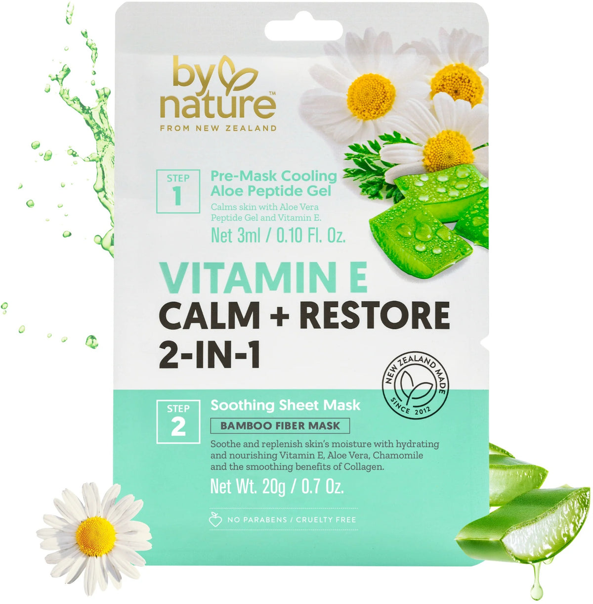 by nature – Vitamin E Calm + Restore Mask